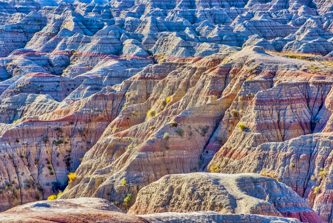 "Strata And Slopes!" stock image