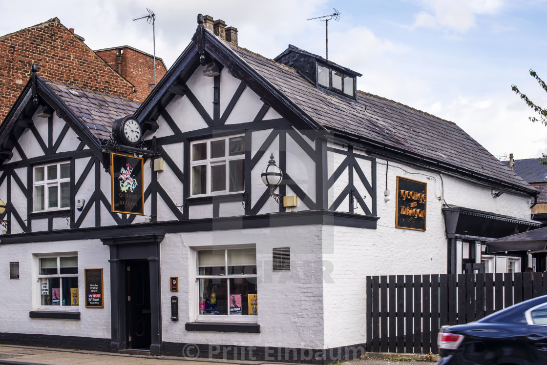 "Old Pub!" stock image