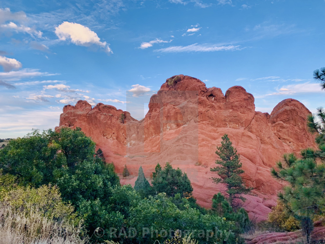 "Garden Rock" stock image