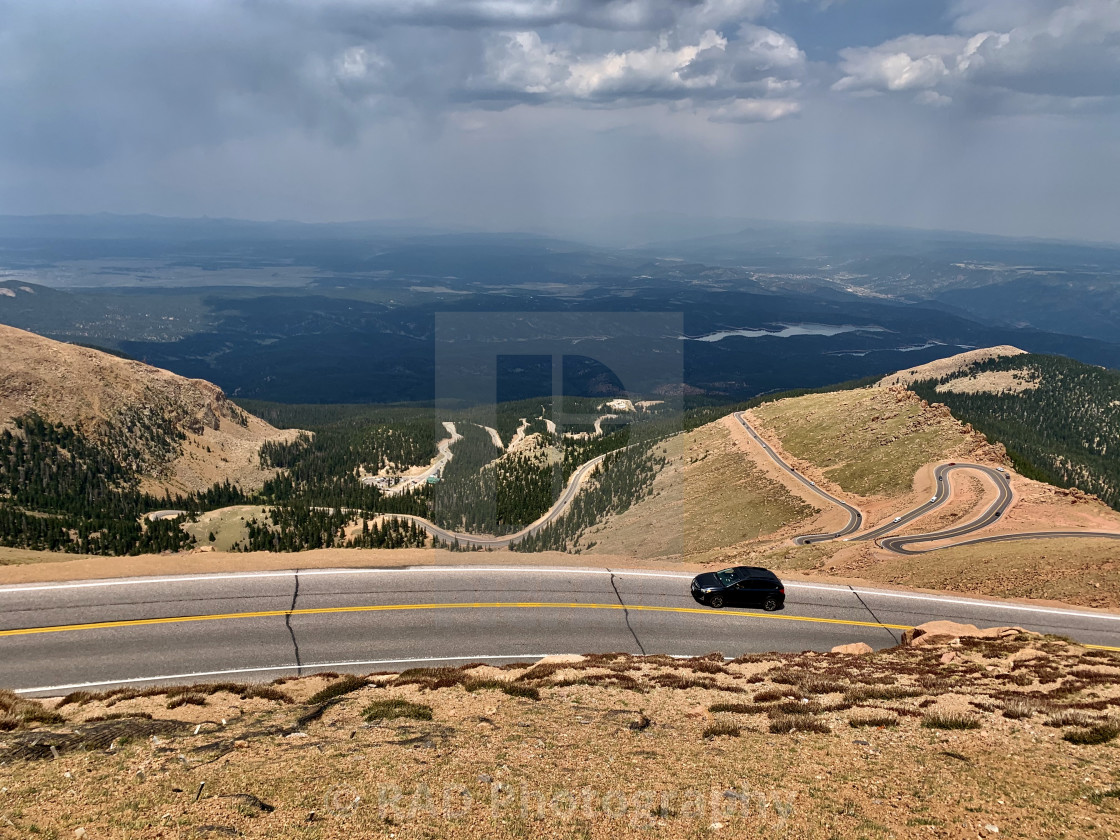 "Pikes Peak" stock image