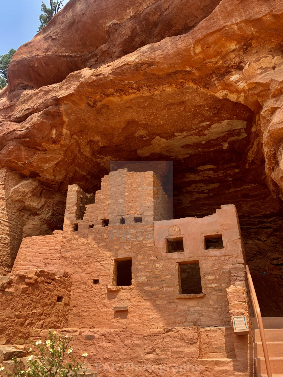 "Manitou Cliff Dwellings" stock image