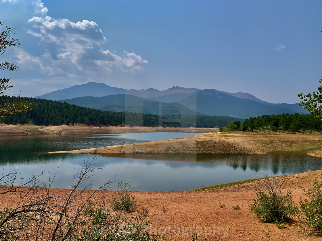 "Crystal Creek Reservoir" stock image