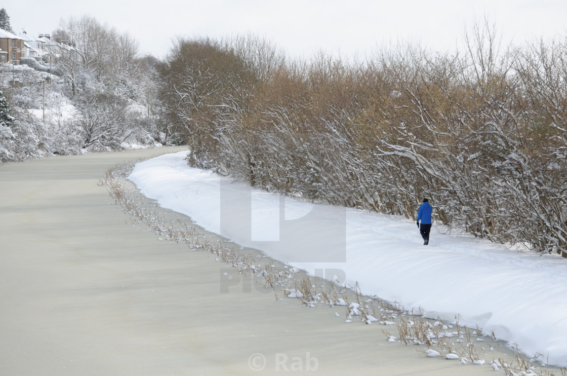 "Beast from the East" stock image