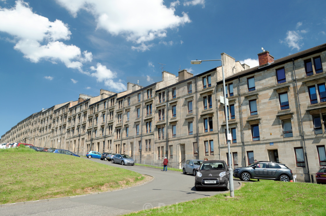 "Cardross Street" stock image