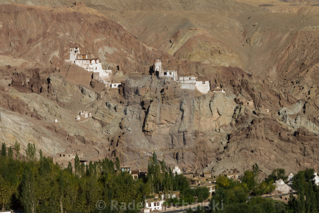 "Monastery in Basgo. Indus Valley, Ladakh." stock image