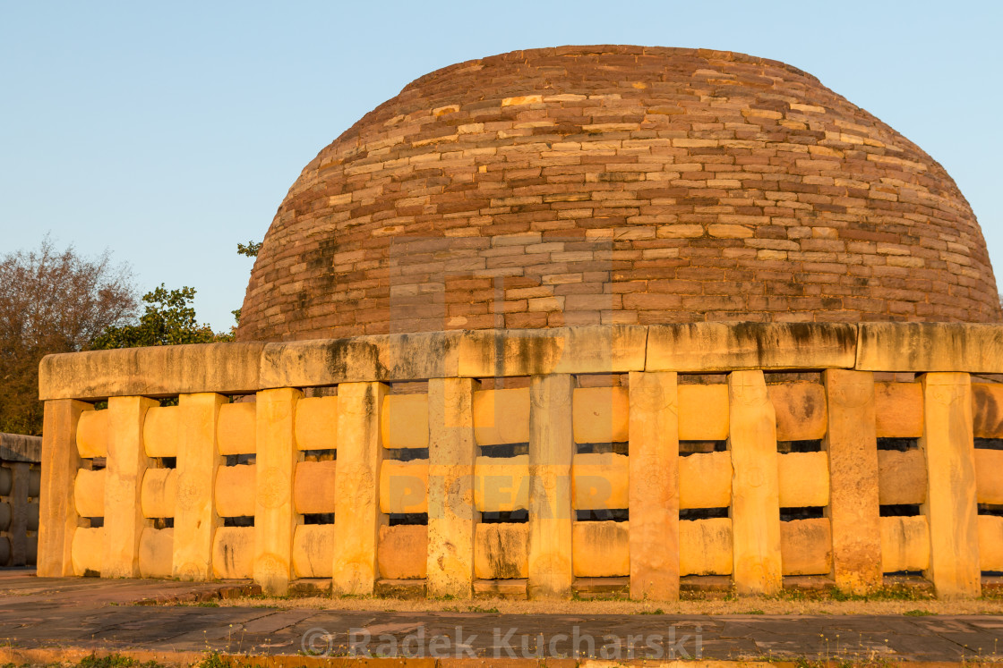 "Stupa 2, Sanchi" stock image