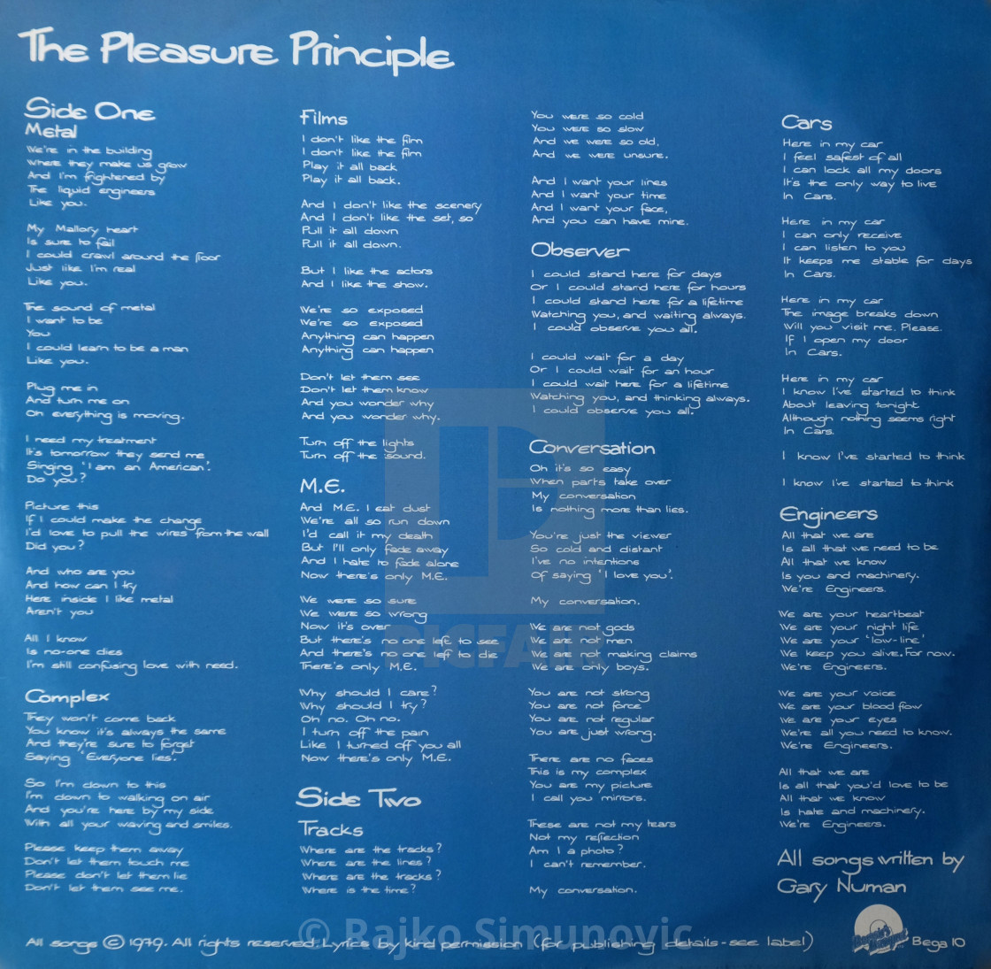 Gary Numan Lp Inner Sleeve 1 The Pleasure Principle License Download Or Print For 12 40 Photos Picfair A classic gary numan album and for sure the most commercial and most accessible, with the classic pop single cars. https www picfair com pics 010271055 gary numan lp inner sleeve 1 the pleasure principle