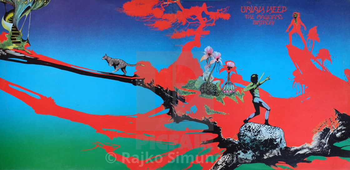 Uriah Heep Lp Total Front Cover The Magician S Birthday License Download Or Print For 12 40 Photos Picfair