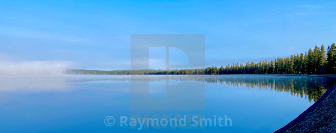 "Lewis Lake, Yellowstone" stock image