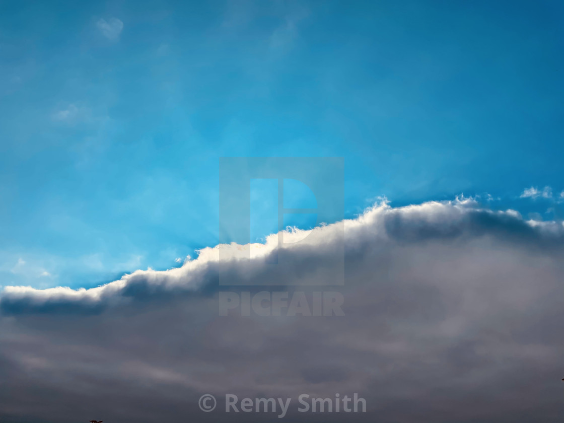 "Cloud Love (color)" stock image