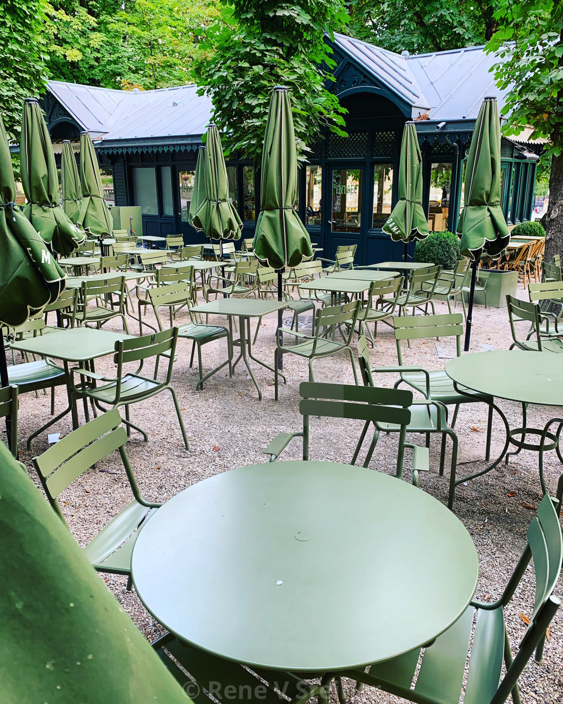 "Jardin de Luxembourg" stock image