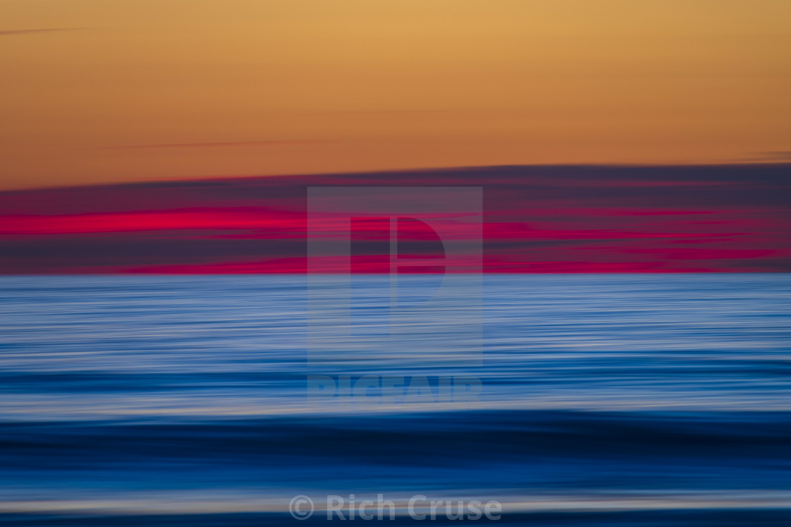 "Colorful Sky in Oceanside" by Rich Cruse - $92.54 "Colorful Sky in Oceanside" stock image