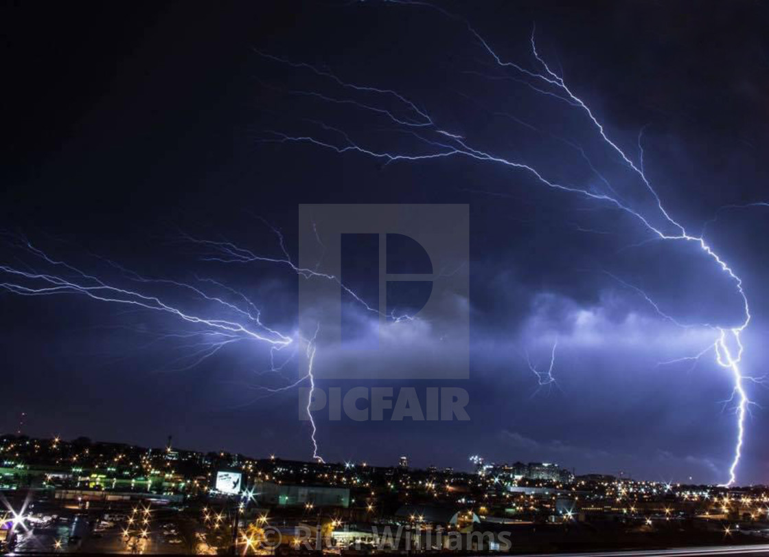 "City lights" by Rich Williams - $12.55 "City lights" stock image