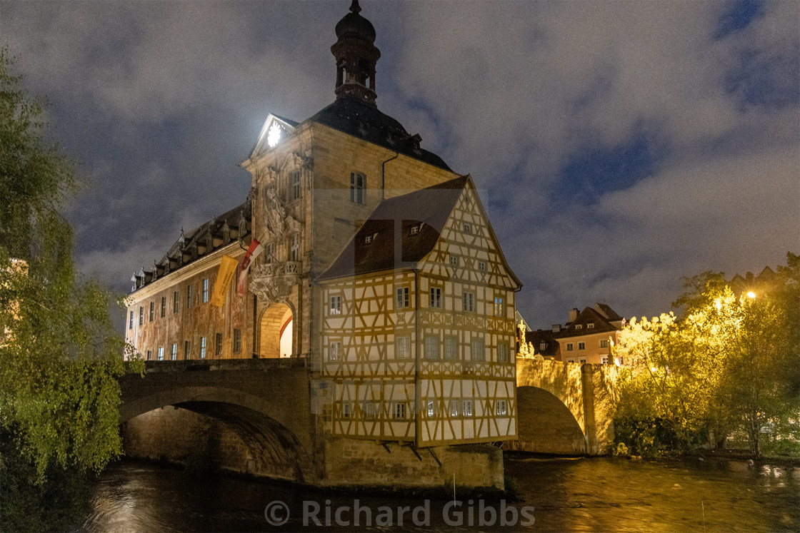 "ALTES RATHAUS, BAMBERG, Germany" stock image