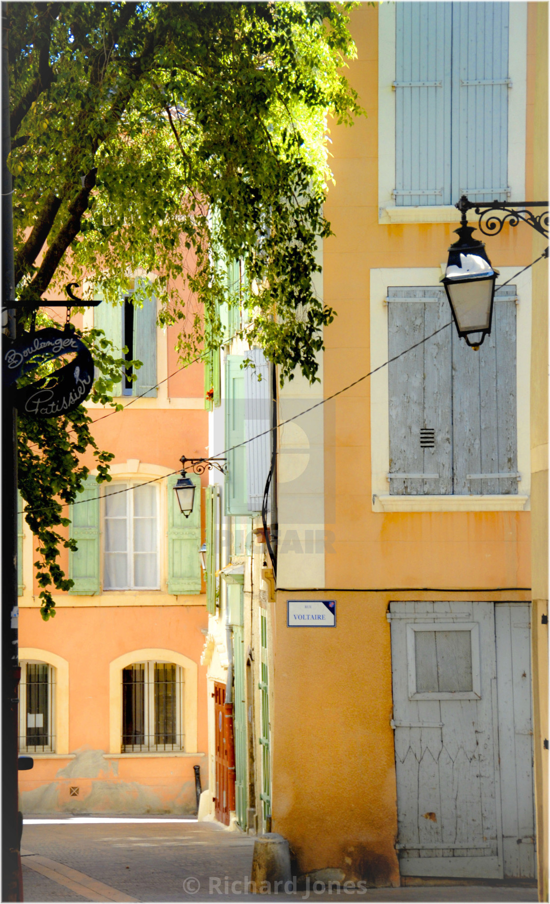 "Colours of Provence 4" stock image