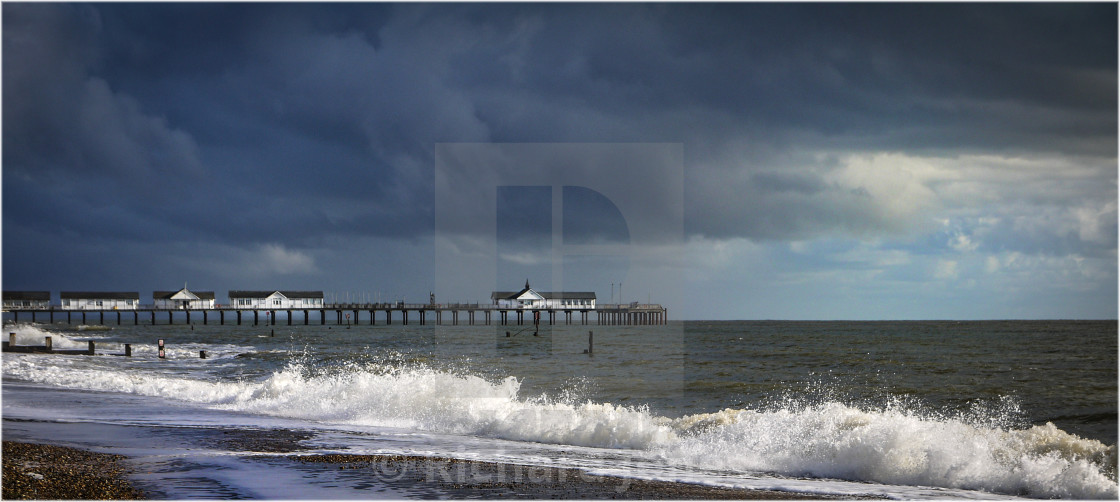 "Southwold Pier" stock image