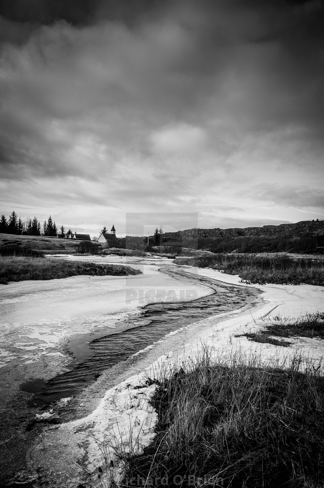 "Thingvellir, Iceland" by Richard O'Brien - £5.00 "Thingvellir, Iceland" stock image