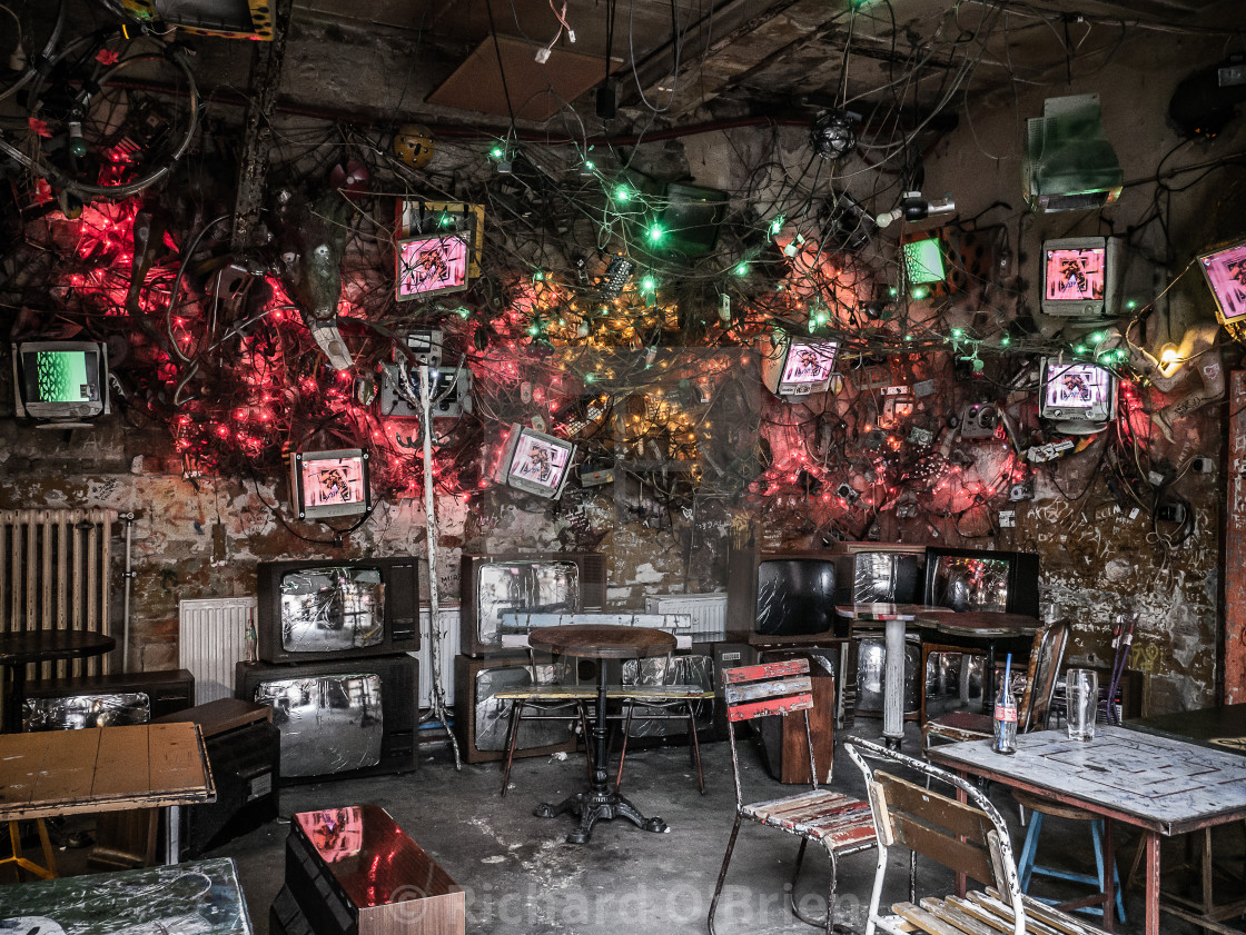 "Szimpla Kert, Budapest" by Richard O'Brien - £5.00 "Szimpla Kert, Budapest" stock image