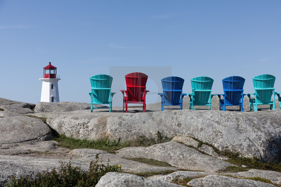 "Peggy's Cove, Nova Scotia, Canada" stock image