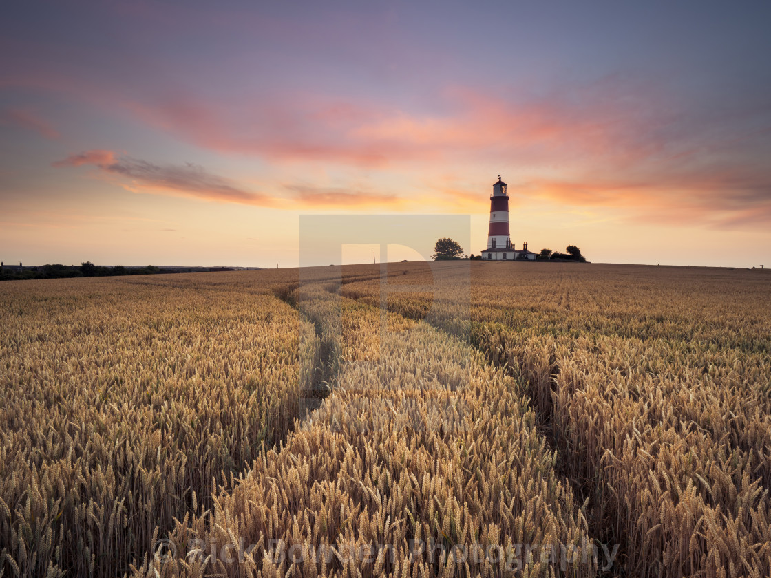 "Lighthouse Curves" stock image