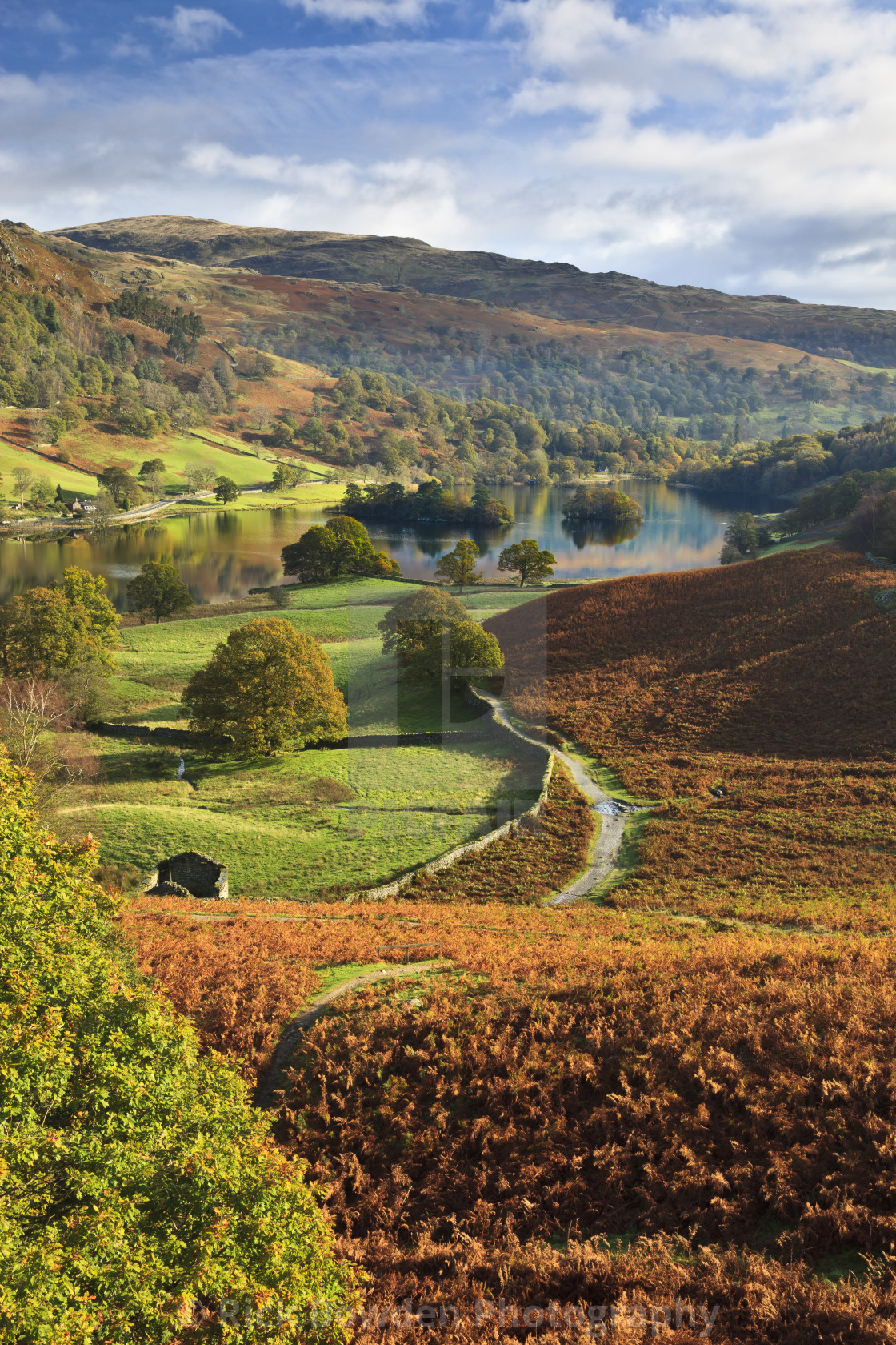 "Rydal Water" stock image