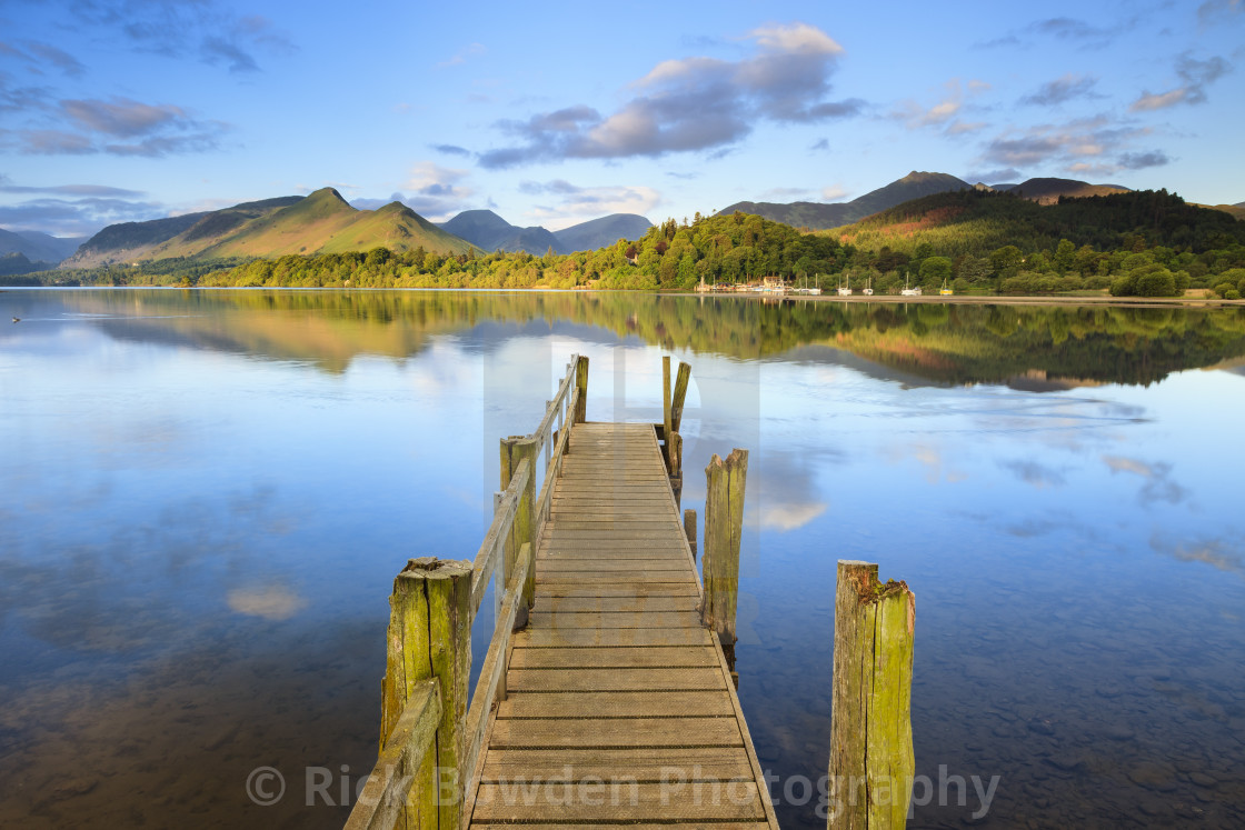 "Sunny Morning Jetty" stock image