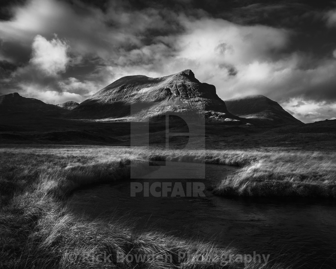 "Quinag Light" stock image