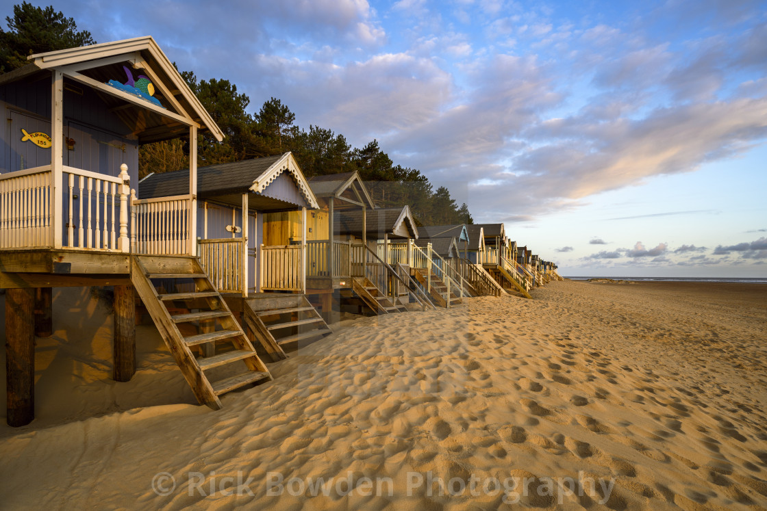 "Wells Bach Huts" stock image