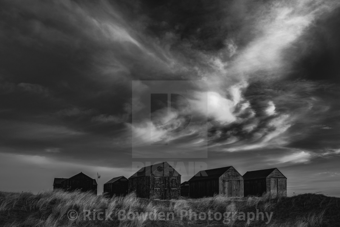 "Fisherman's Huts" stock image