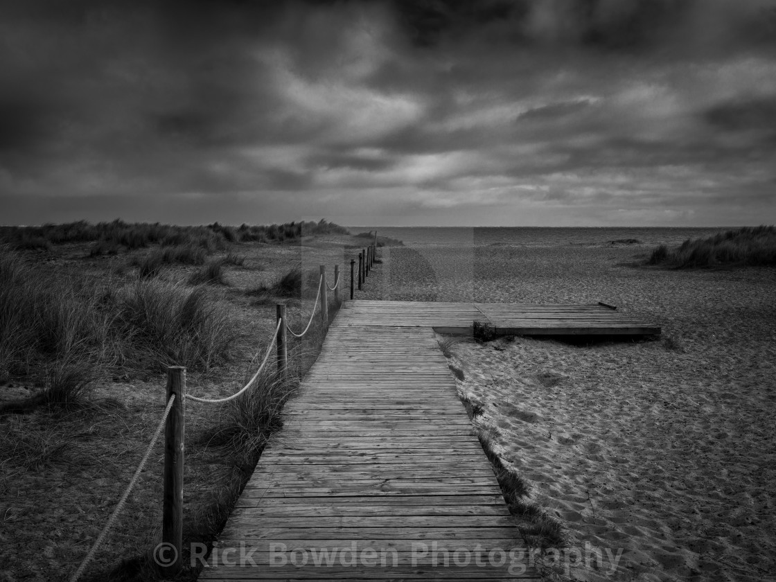 "The Beach" stock image