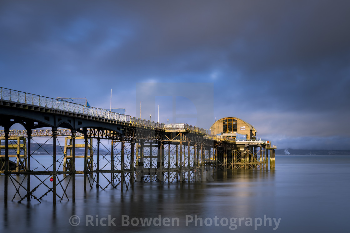 "Mumbles Pier" stock image