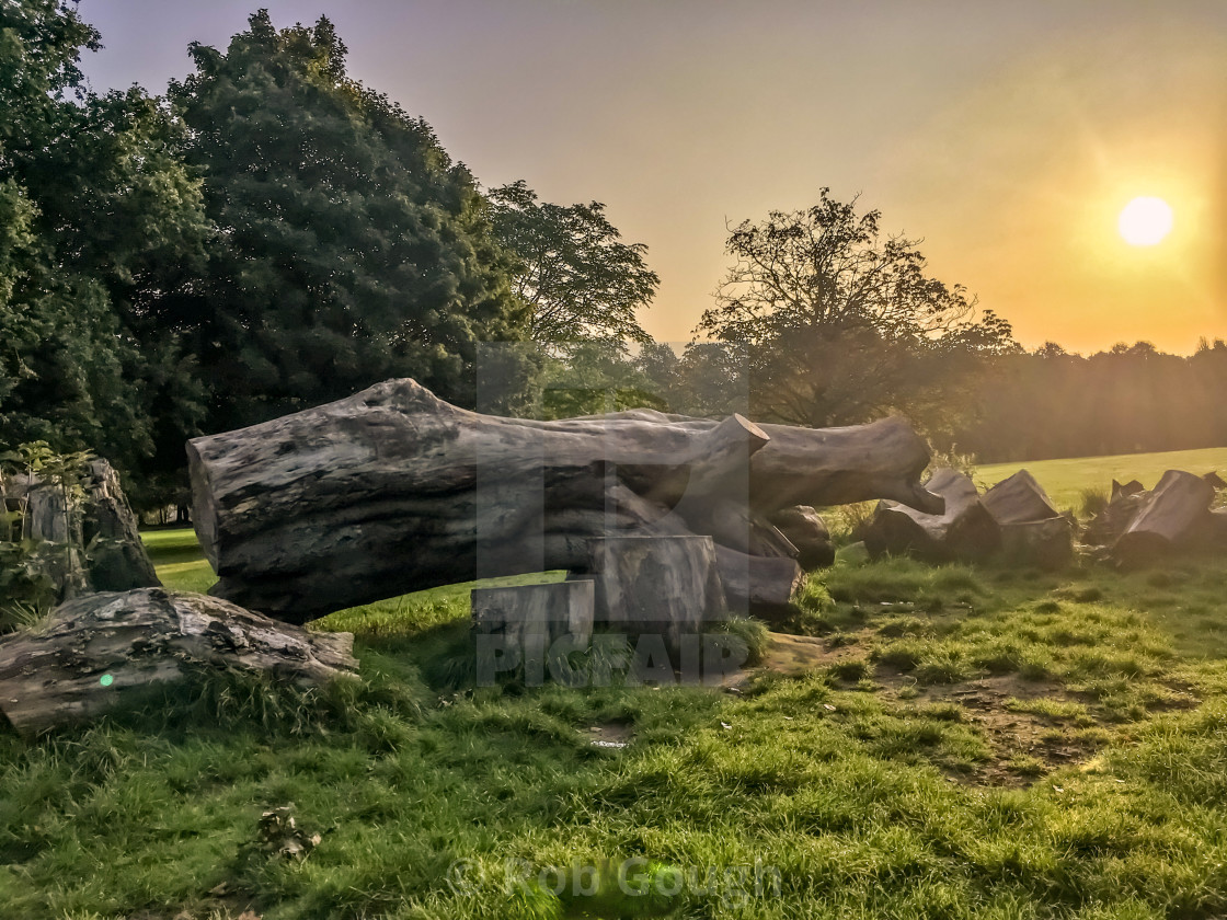 "Calderstones Park Sunrise" by Rob Gough - $12.10 "Calderstones Park Sunrise" stock image