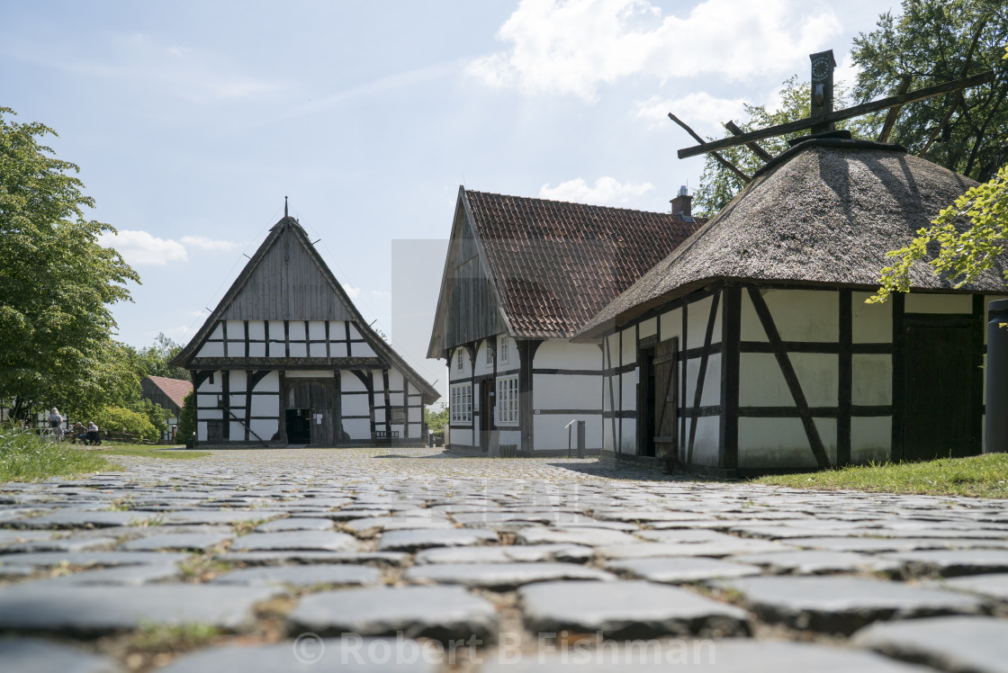 "Bielefeld farmhouse museum" stock image