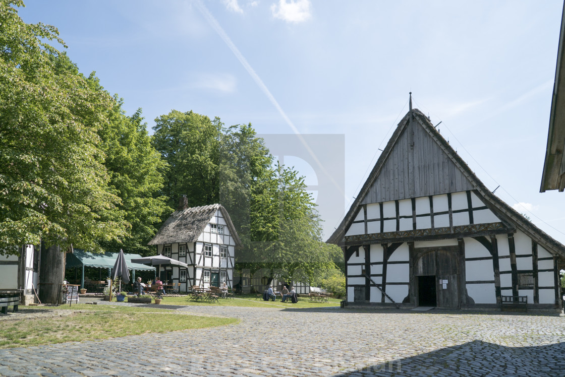 "Bielefeld farmhouse museum" stock image