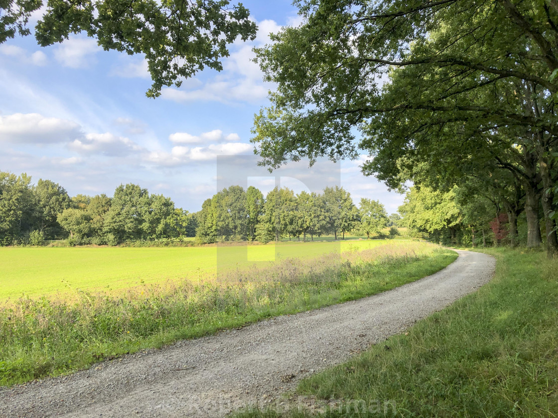 "Wanderweg in Bielefeld" stock image