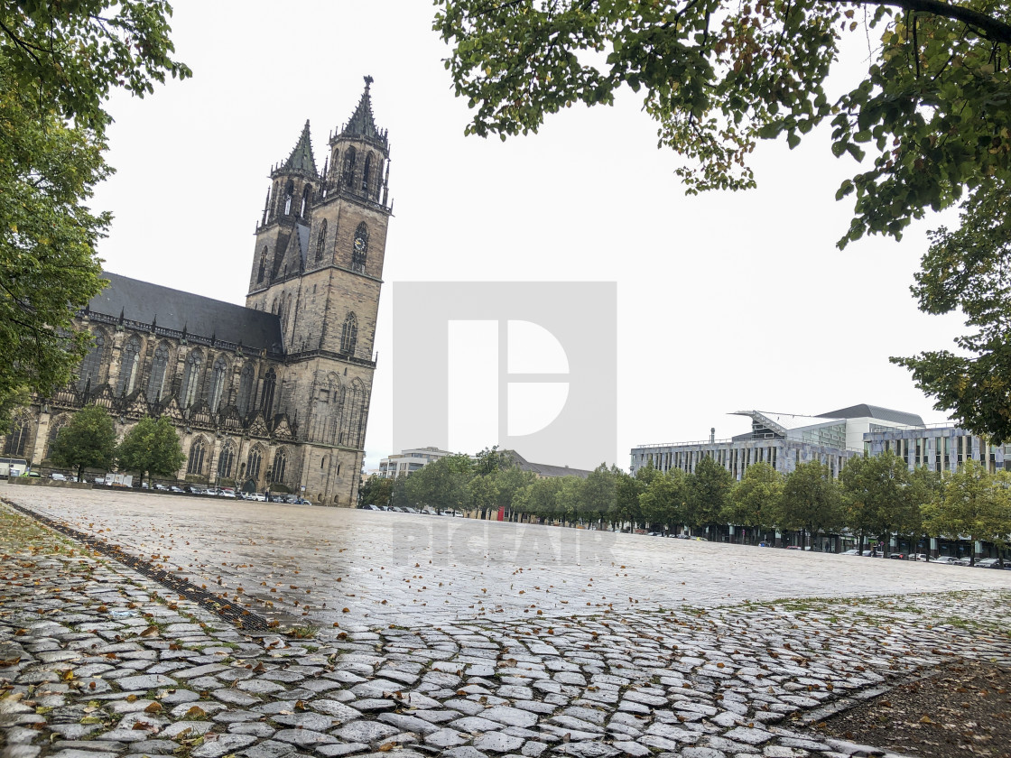 "Dom zu Magdeburg" stock image