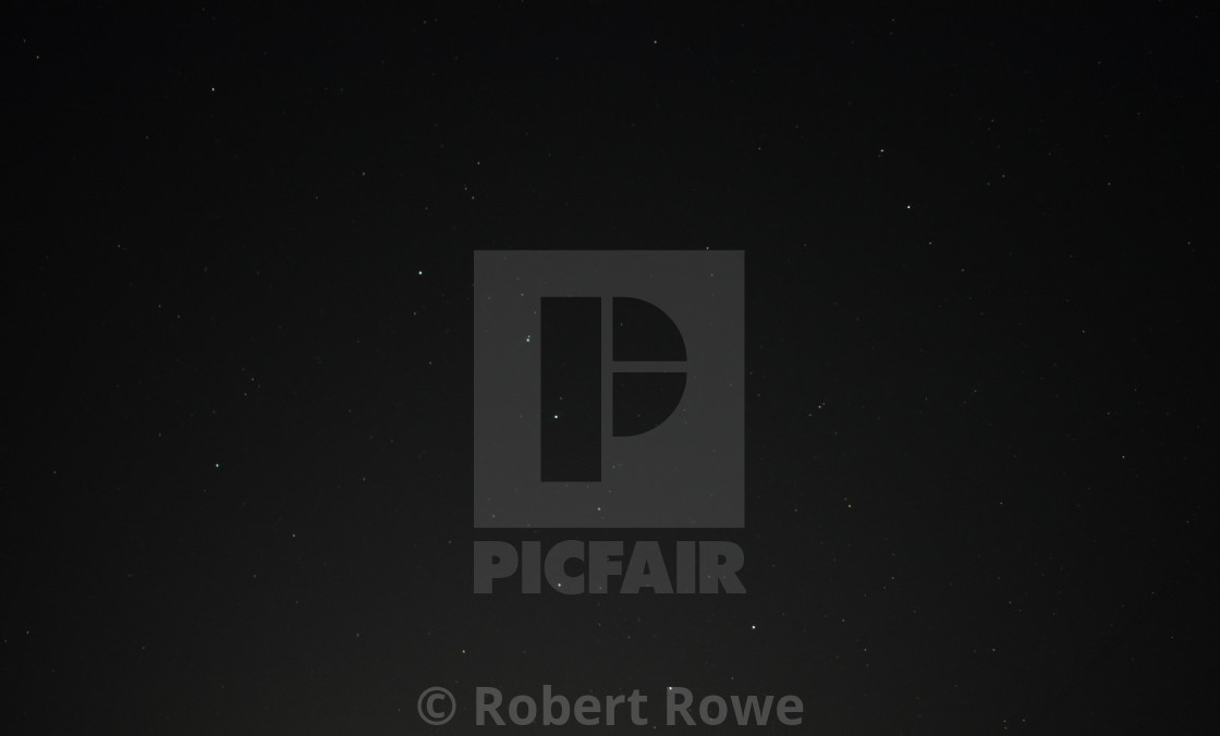 "Night sky 3" stock image