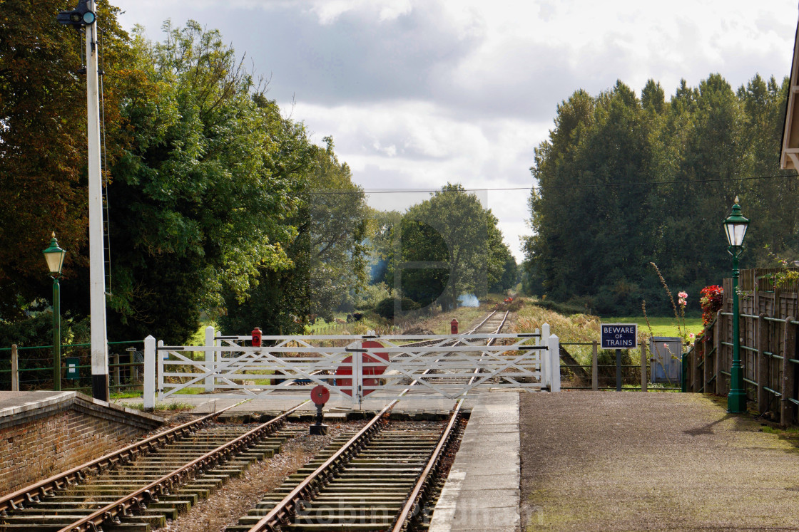 "Level Crossing" stock image