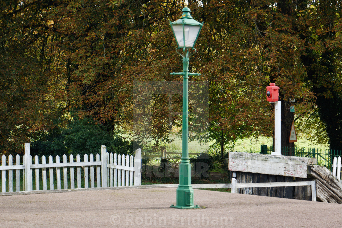 "Victorian Gas Lamp" stock image