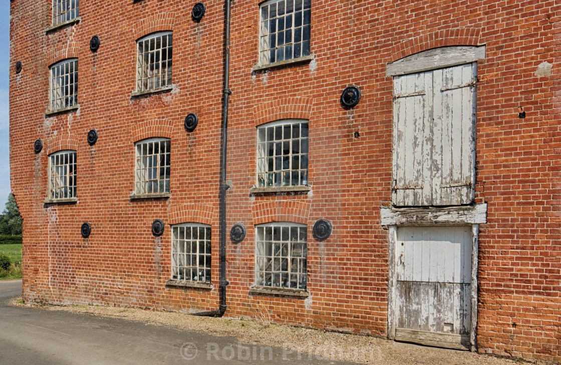 "Bintree Water Mill" stock image