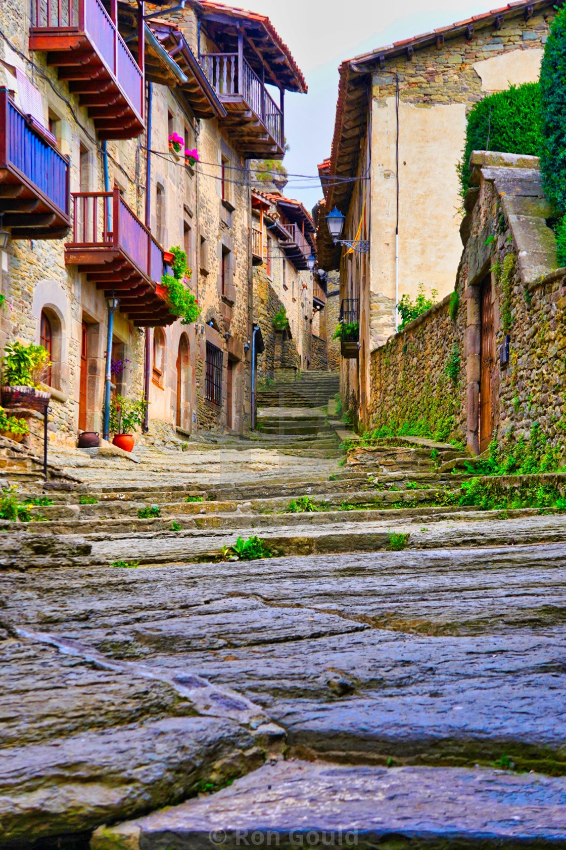 "Medieval Street" stock image