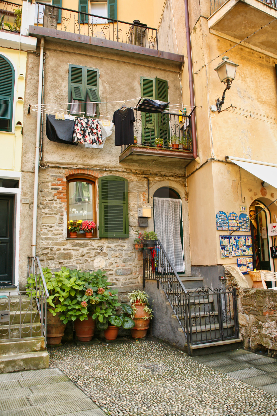 "Vernazza Home" stock image