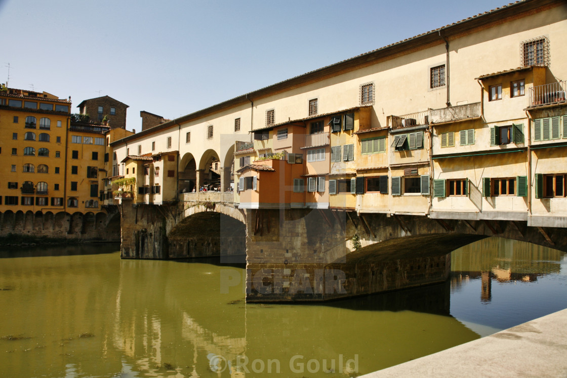 "Ponte Vecchio Bridge" stock image