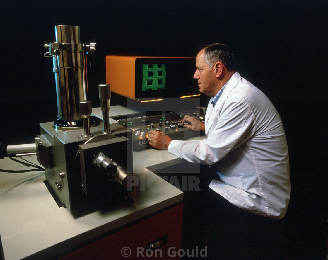 "Electron Microscope" stock image