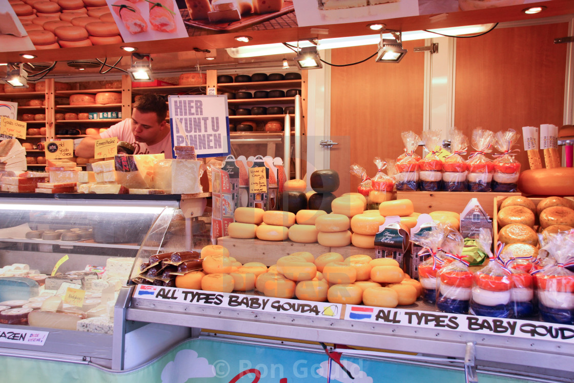 "Amsterdam Cheese" stock image