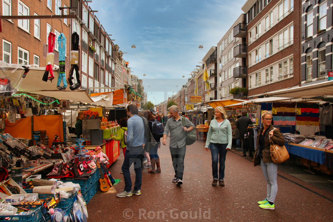 "Amsterdam Market" stock image