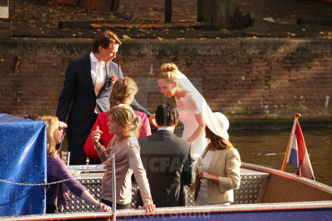 "Amsterdam Wedding" stock image