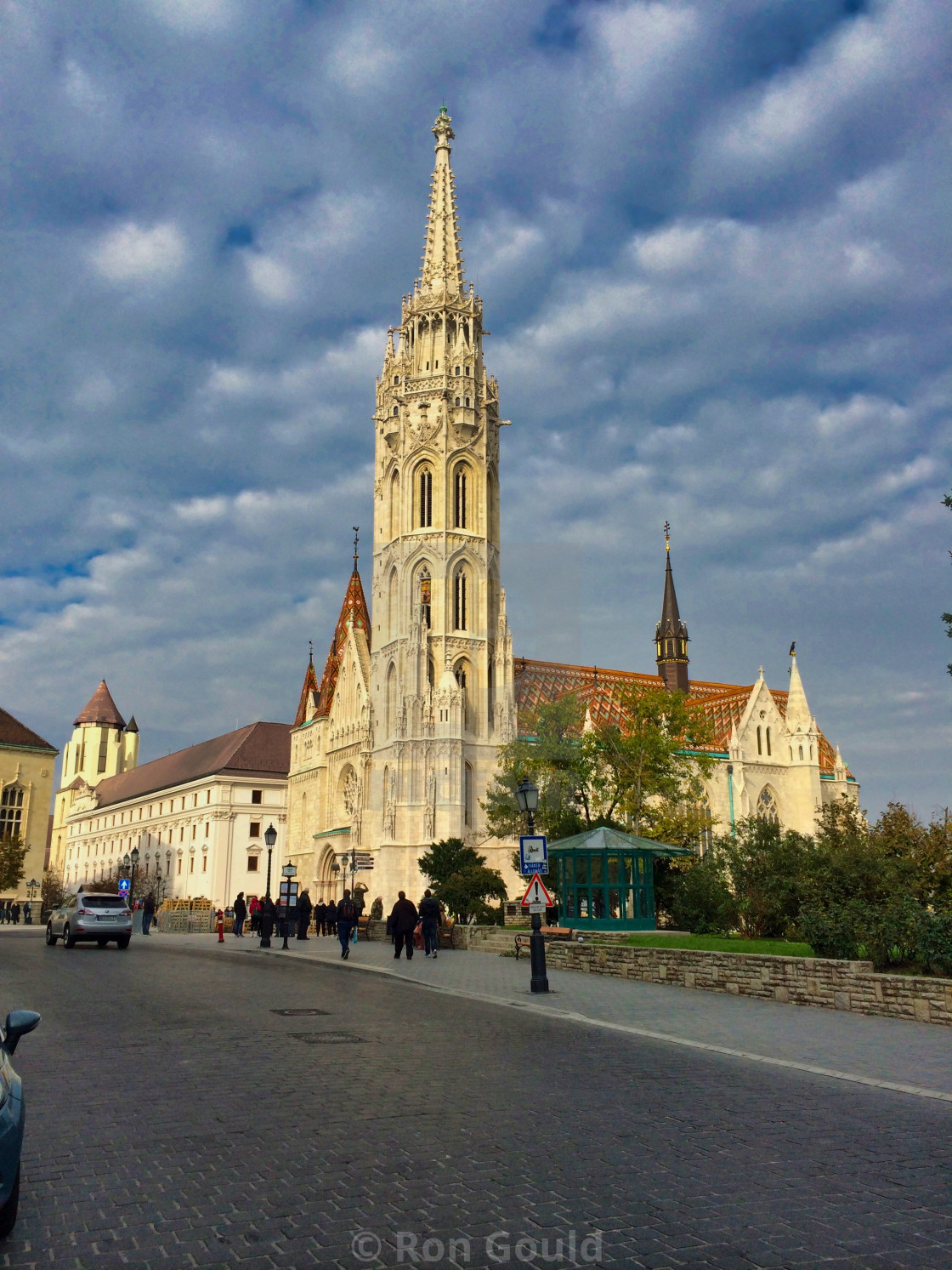 "Budapest Church" stock image