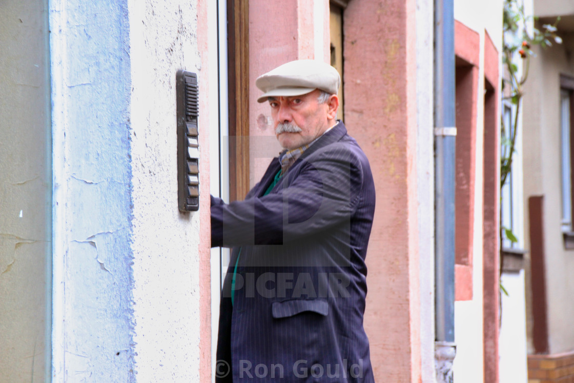 "Budapest man" stock image