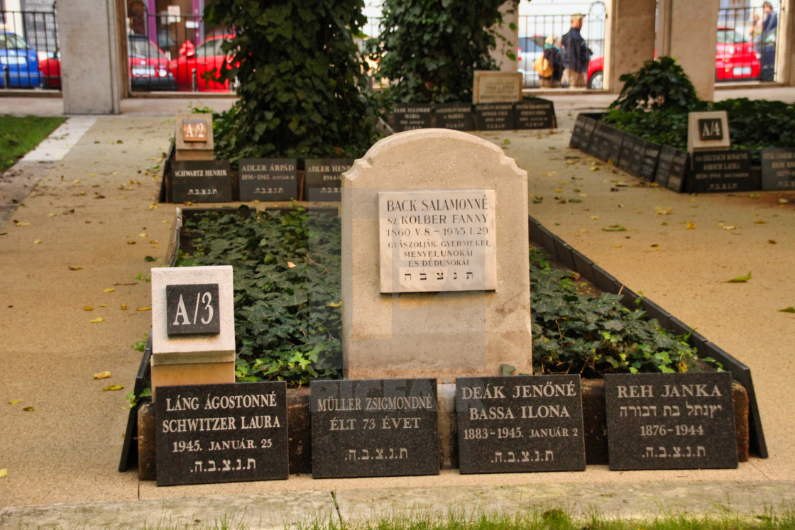 "Budapest Holocaust Memorial" stock image